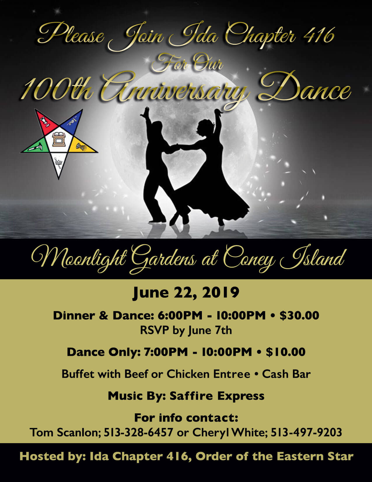 100th Anniversary Dinner and Dance for Ida Chapter #416 - Ohio Grand